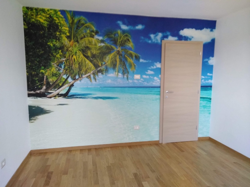 Tisk in montaža fototapet - copigraf.si